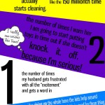 Cleaning By The Numbers