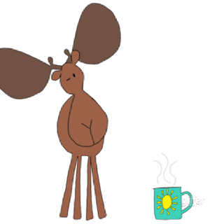 Coffee Meets Moose...Super Powers Activated