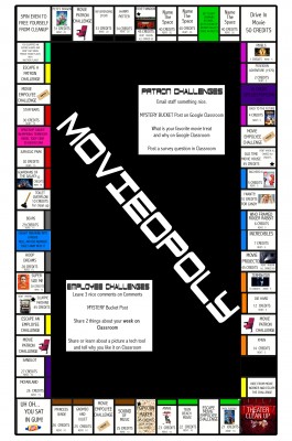 Movieopoly Designed By Carrie Baughcum
